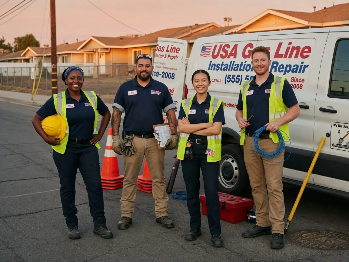 Gas Line Installation company in Logan, KS